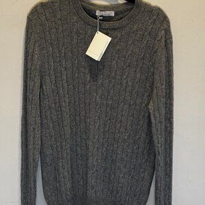 NWT Luca Faloni Men's 100% Cashmere Sweater Size M